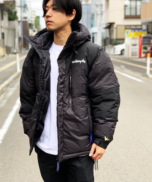 MARK GONZALES (マークゴンザレス) HOODED PUFFY JACKET ダウン ...