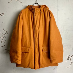 HERMES reversible cashmere down jacket “hermes orange”