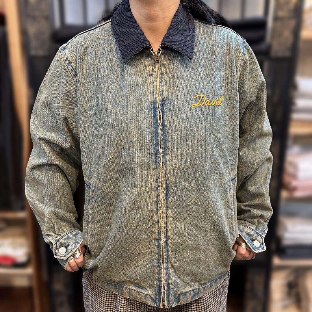 HOUSTON/ヒューストン 51563 DENIM HARRINGTON JACKET / デニム