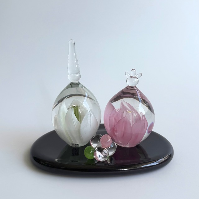 大村 淑華　そのとき　4点（台・飾り付）【箱付き・ラッピング・熨斗無料】