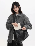 PUレザーショルダーバッグ / PU Leather Shoulder Bag