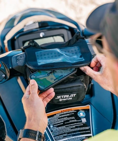 ベンチャー ジェットスキー バー バッグ (ACS24916) - ブラック | JETPILOT