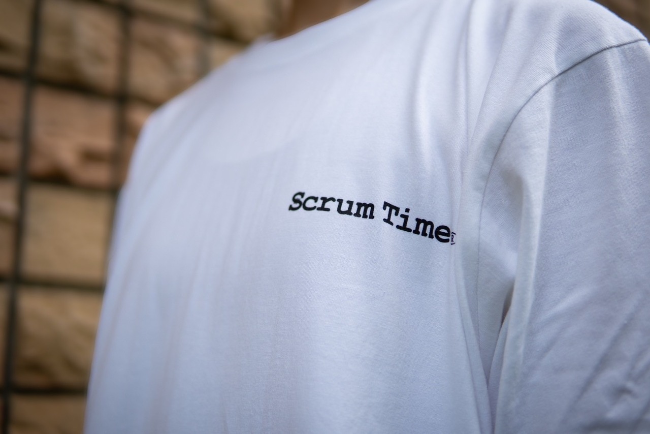 ScrumTime SHIRT WHITE