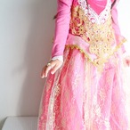 130/140【即納】オーロラ姫風豪華版プリンセスドレス［オーロラ姫 ドレス］