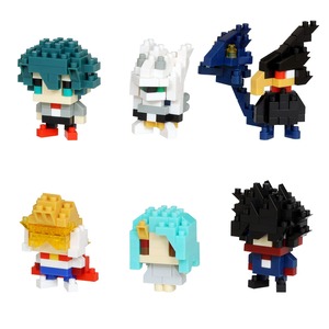 【人気】nanoblock ナノブロック ミニナノ 僕のヒーローアカデミア vol.3(BOX) NBMC_42S 1BOX = 6個入り、全6種類