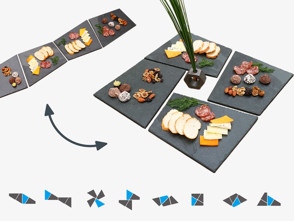 5way?ストーンプレート|レギュラー4枚セット