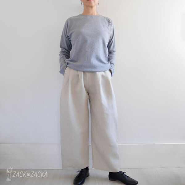 NEW*オーガニックコットン100%ロングスリーブシャツ 心地よい肌さわり フェアトレードシサム工房