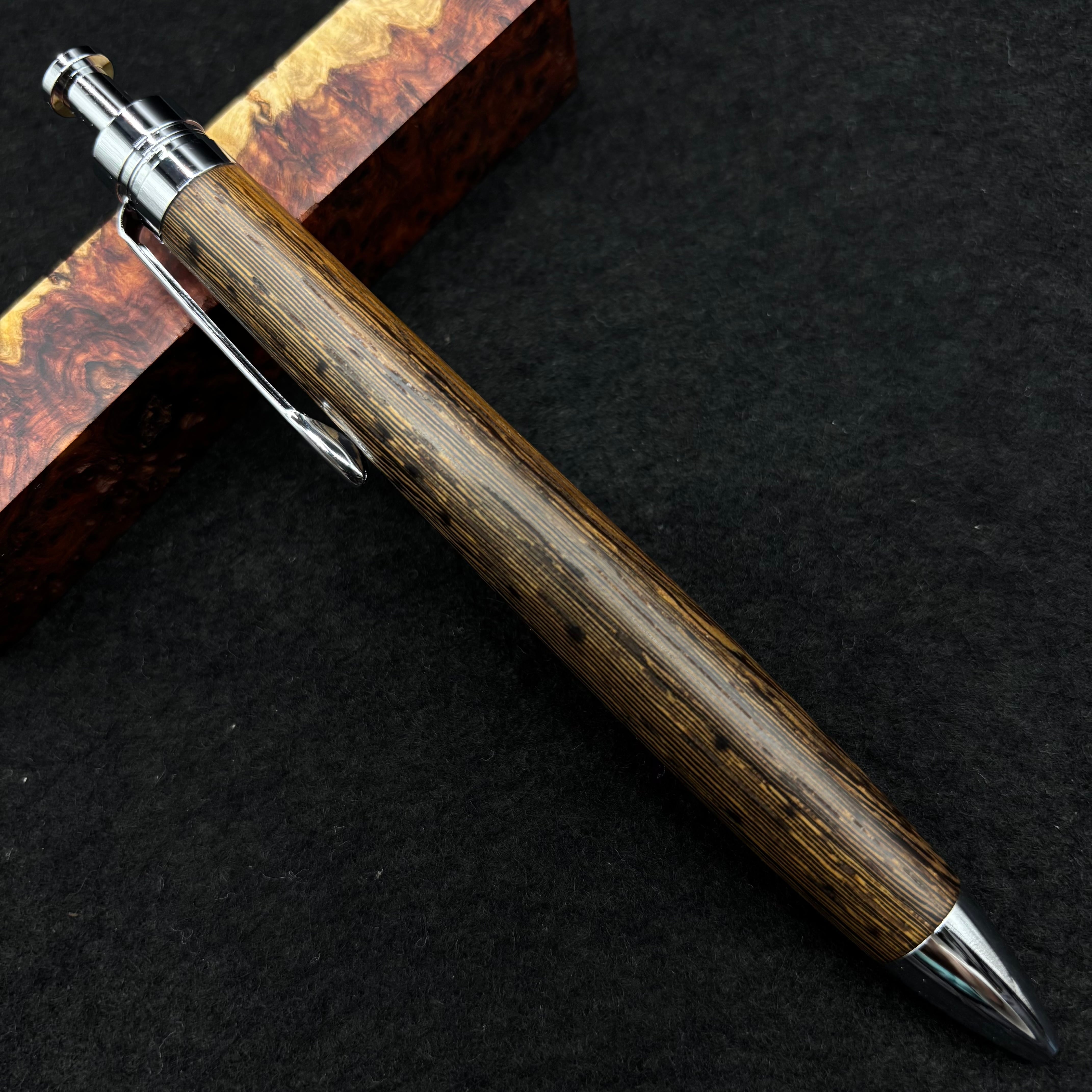 ハワイアンパーサントウッド】木軸ペン 三神シャープ1100 / 三神ボール