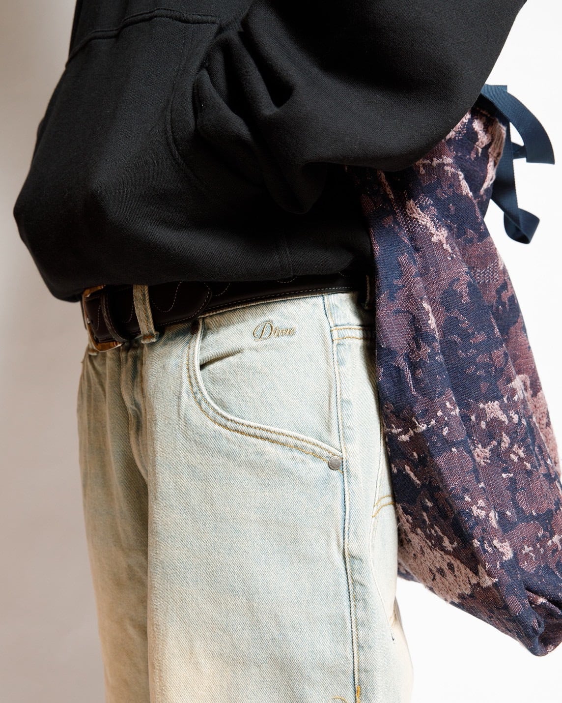 DIME / Baggy Denim Pants - Sky Blue | GOOD TIMES