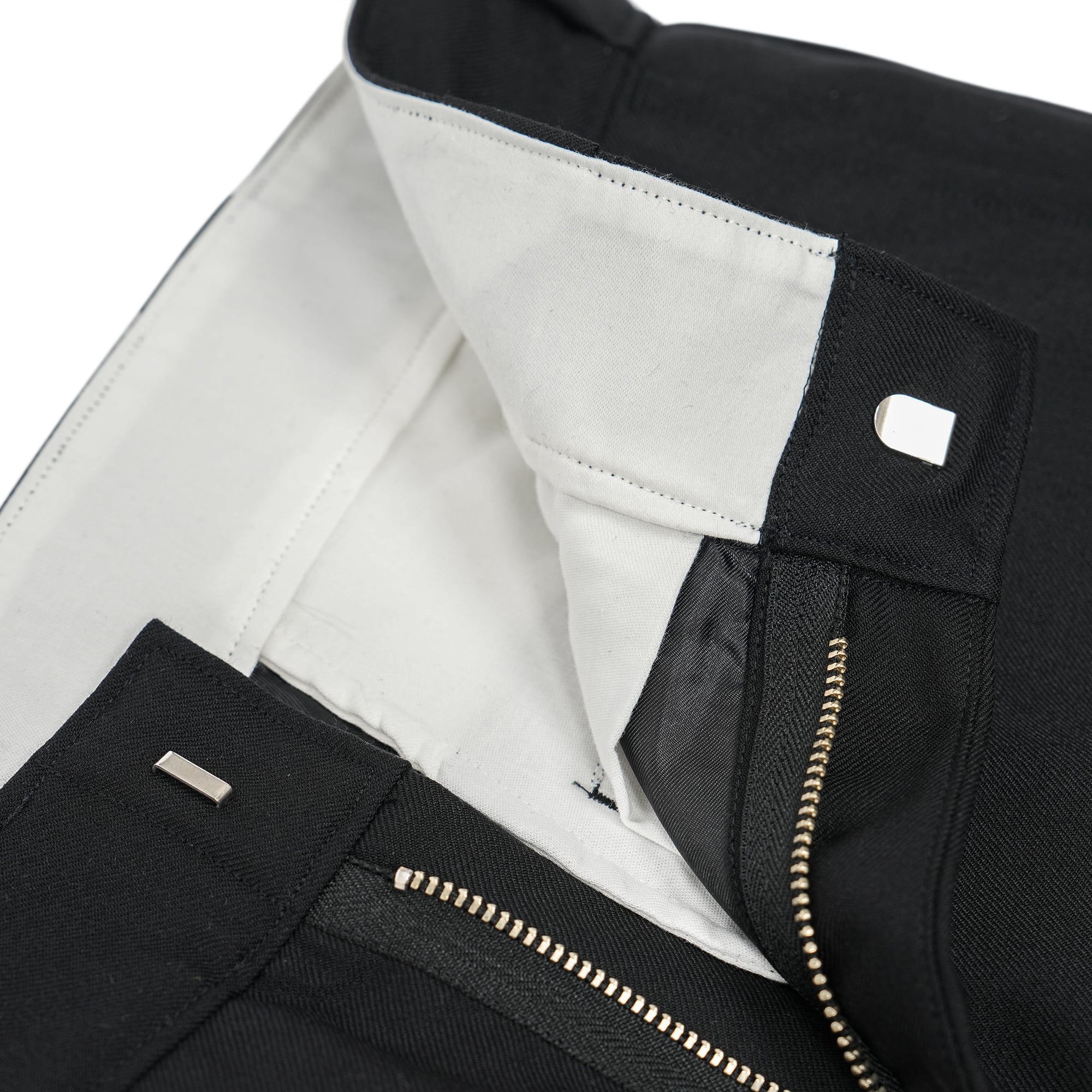 Wool Super100's Twill Slacks | OVY