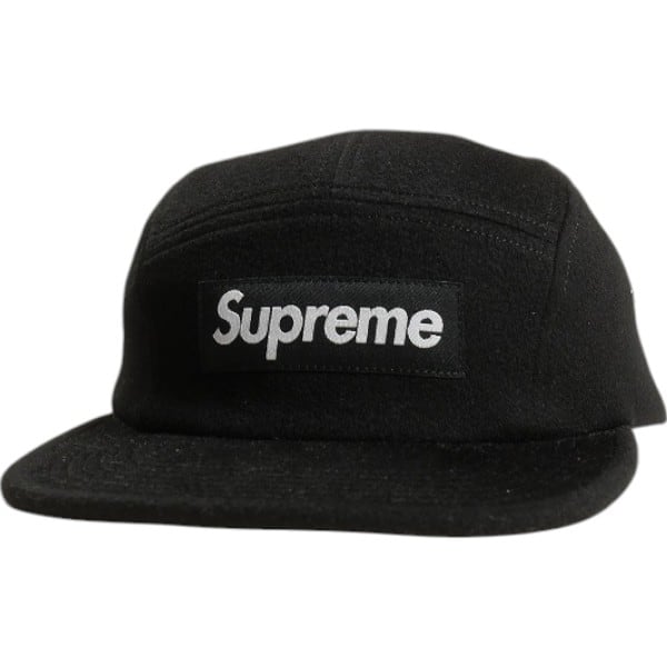 Supreme Wool Camp Cap ブラック 19aw Supreme Wool Camp Cap ブラック 19aw