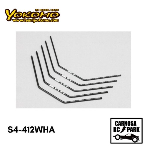 【YOKOMO ヨコモ】YZ-4S用 スタビワイヤー ハードセット(1.6〜2.0mm)[S4-412WHA]
