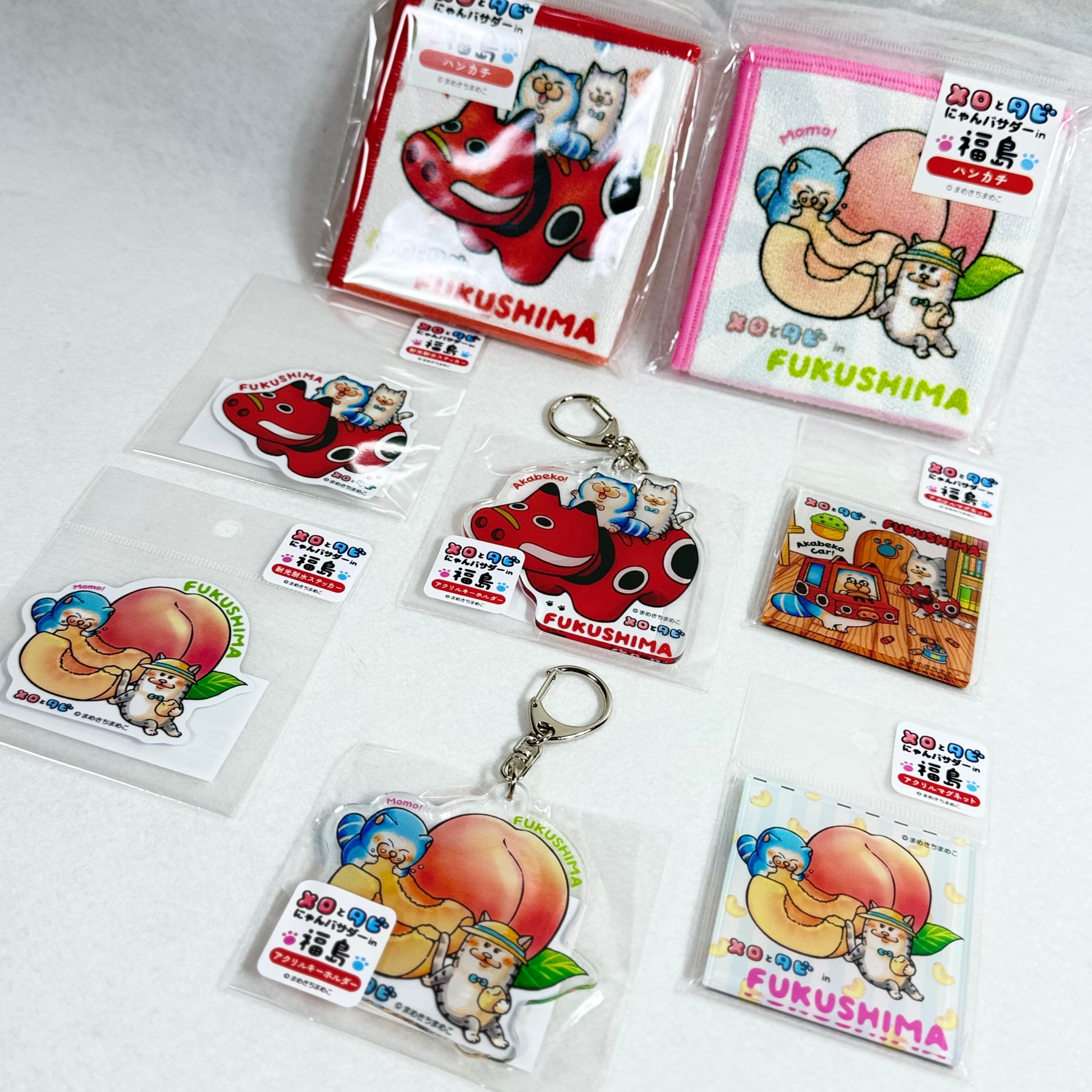 メロとタビ福島 ハンカチ | TORCH-Online Shop-