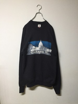 FRUIT OF THE LOOM スウェットシャツ プリント ラグラン