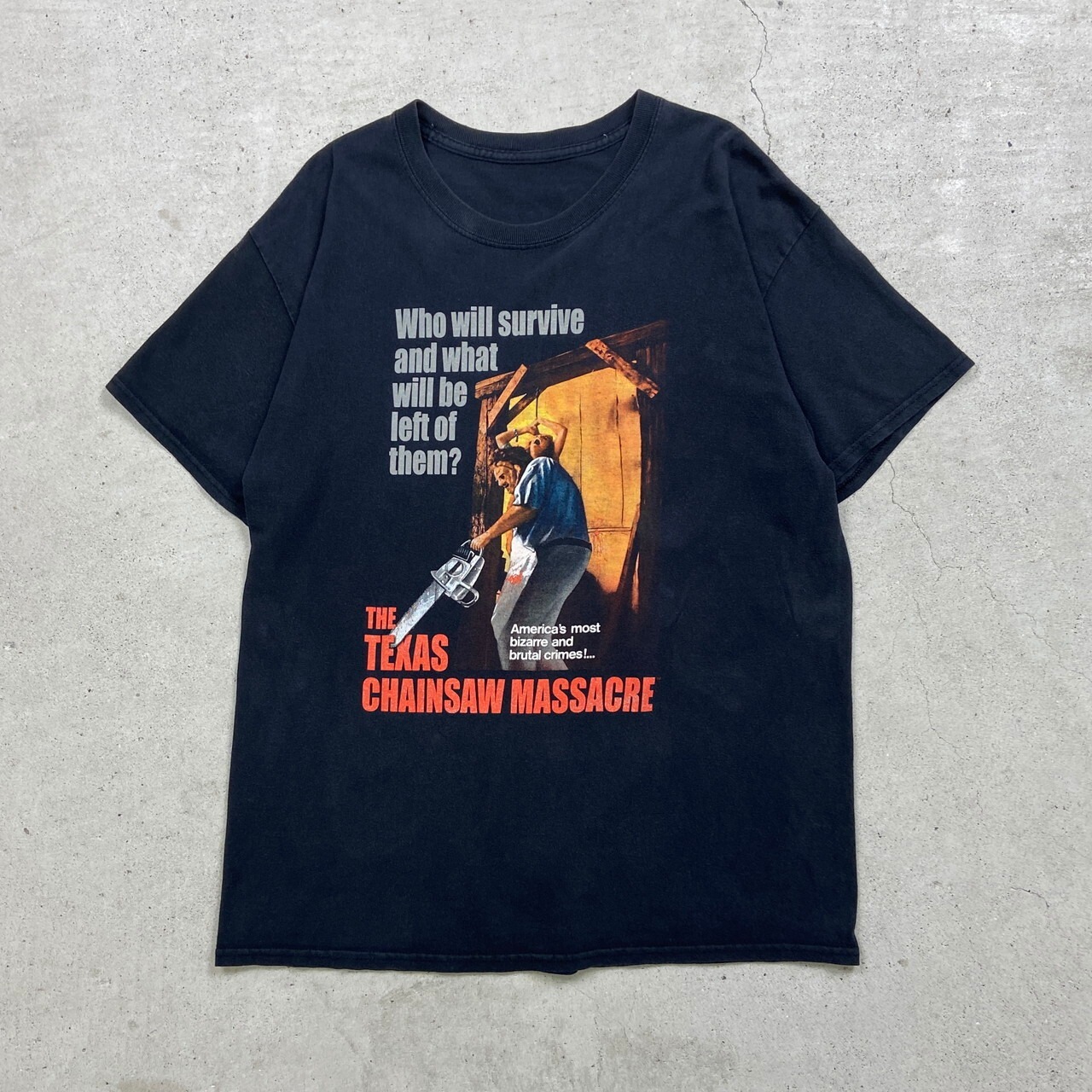 00年代〜 テキサス・チェーンソー ムービープリントTシャツ メンズL 