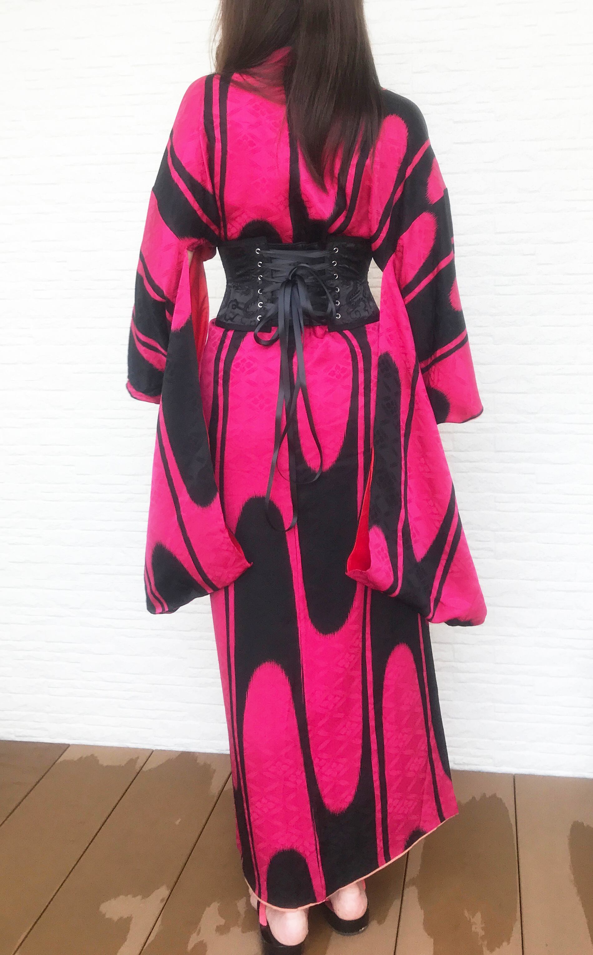 DRAGONコルセット（赤・紫・黒) | Spider Lily