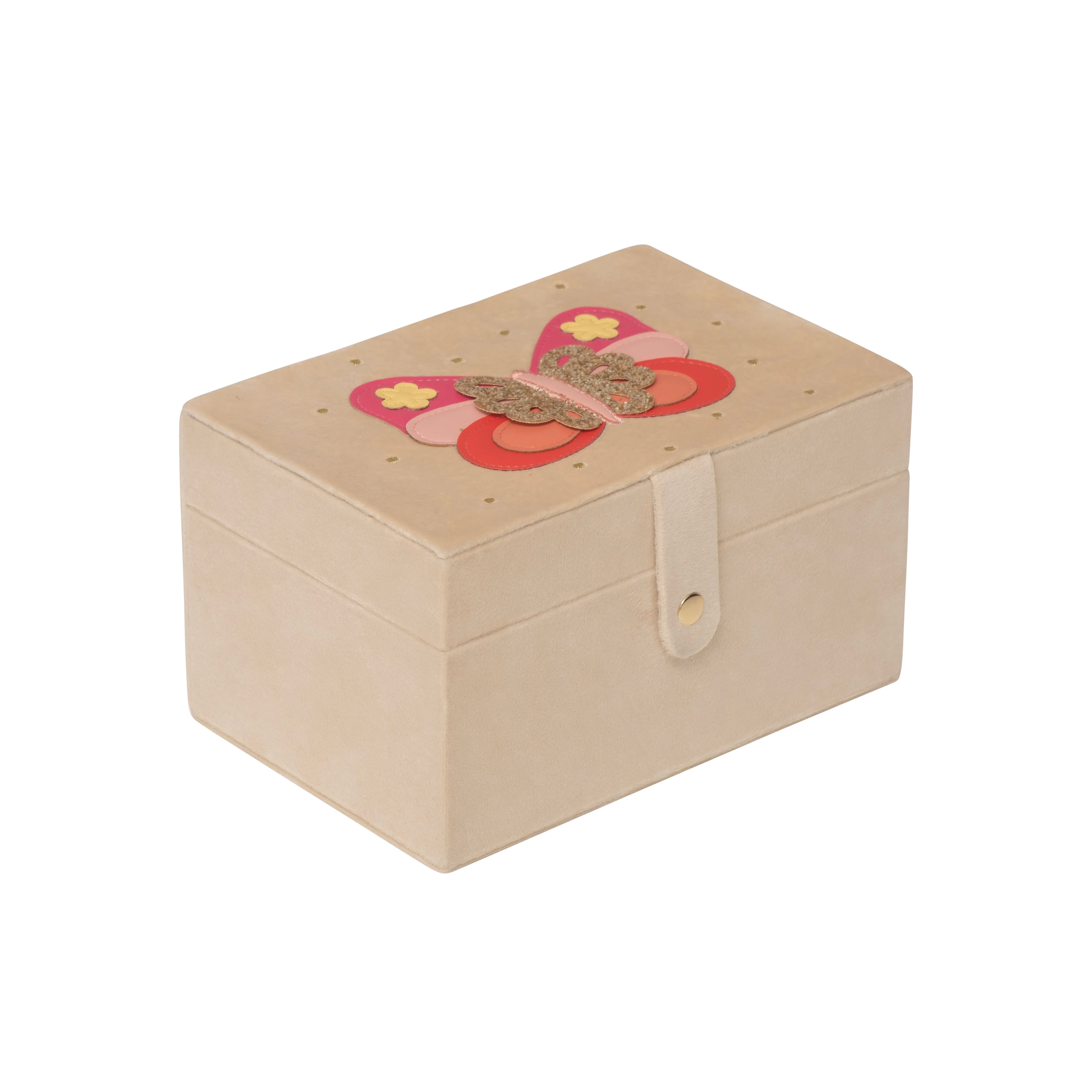 JB320M-Bella Butterfly Large Jewellery Box-MULTI