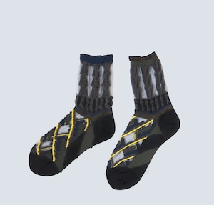 COQ KANAKOKAJIHARA /【23−25cm】window light socks