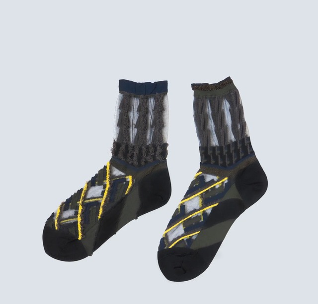 COQ KANAKOKAJIHARA /【23−25cm】window light socks
