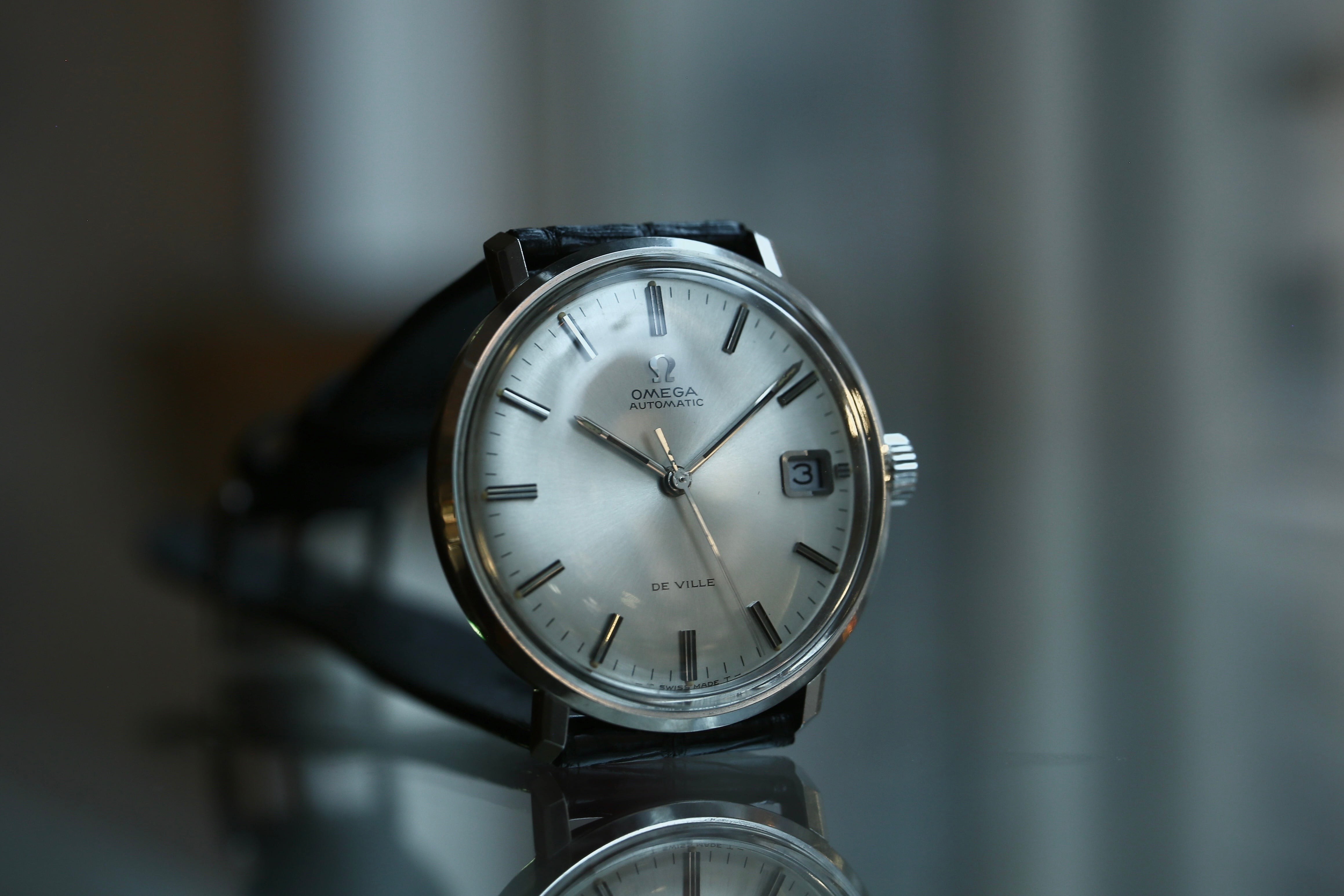 OMEGA】 1970年製 オメガ 『 デビル 』 デイト ワンピースケース バー