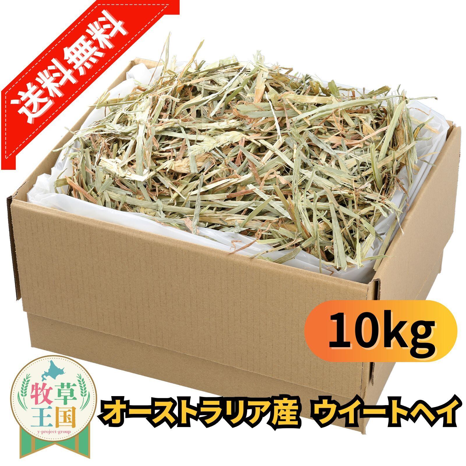 牧草王国 オーストラリア産特選 ウィートヘイ 500g | うさぎの牧草