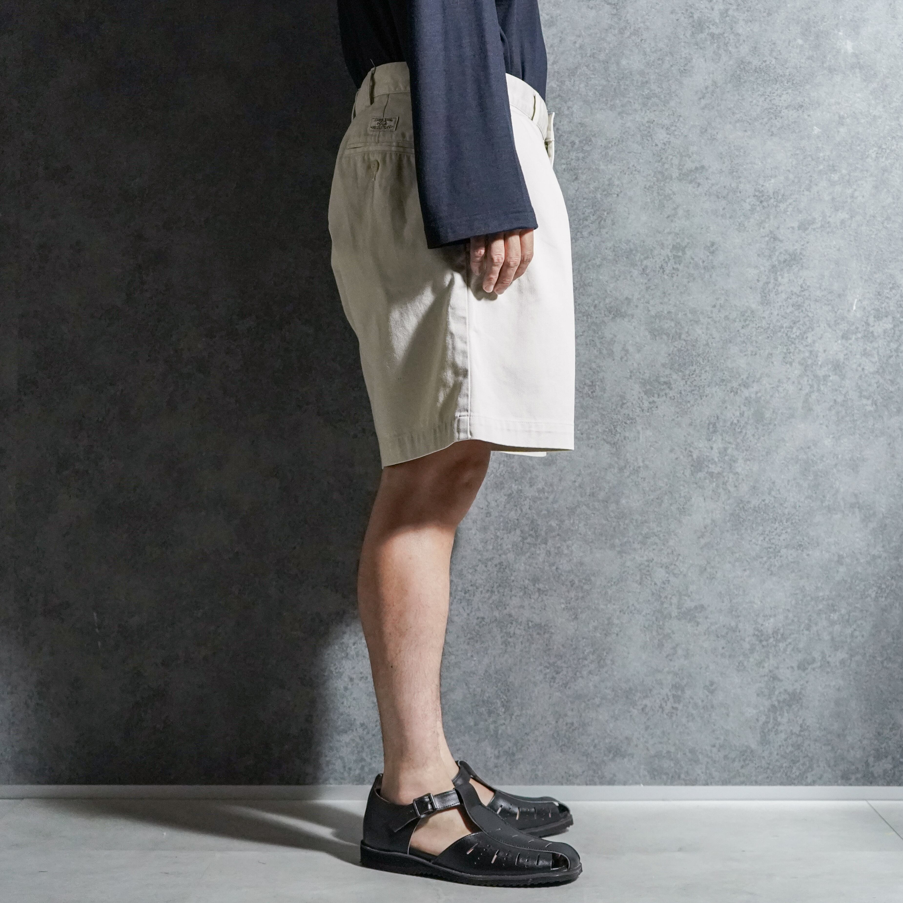 90s Ralph Lauren 2Tuck Chino Short Pants ラルフローレン 2タック
