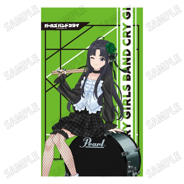 アニメ｢ガールズバンドクライ｣ 描き下ろしB2タペストリー③安和 すばる