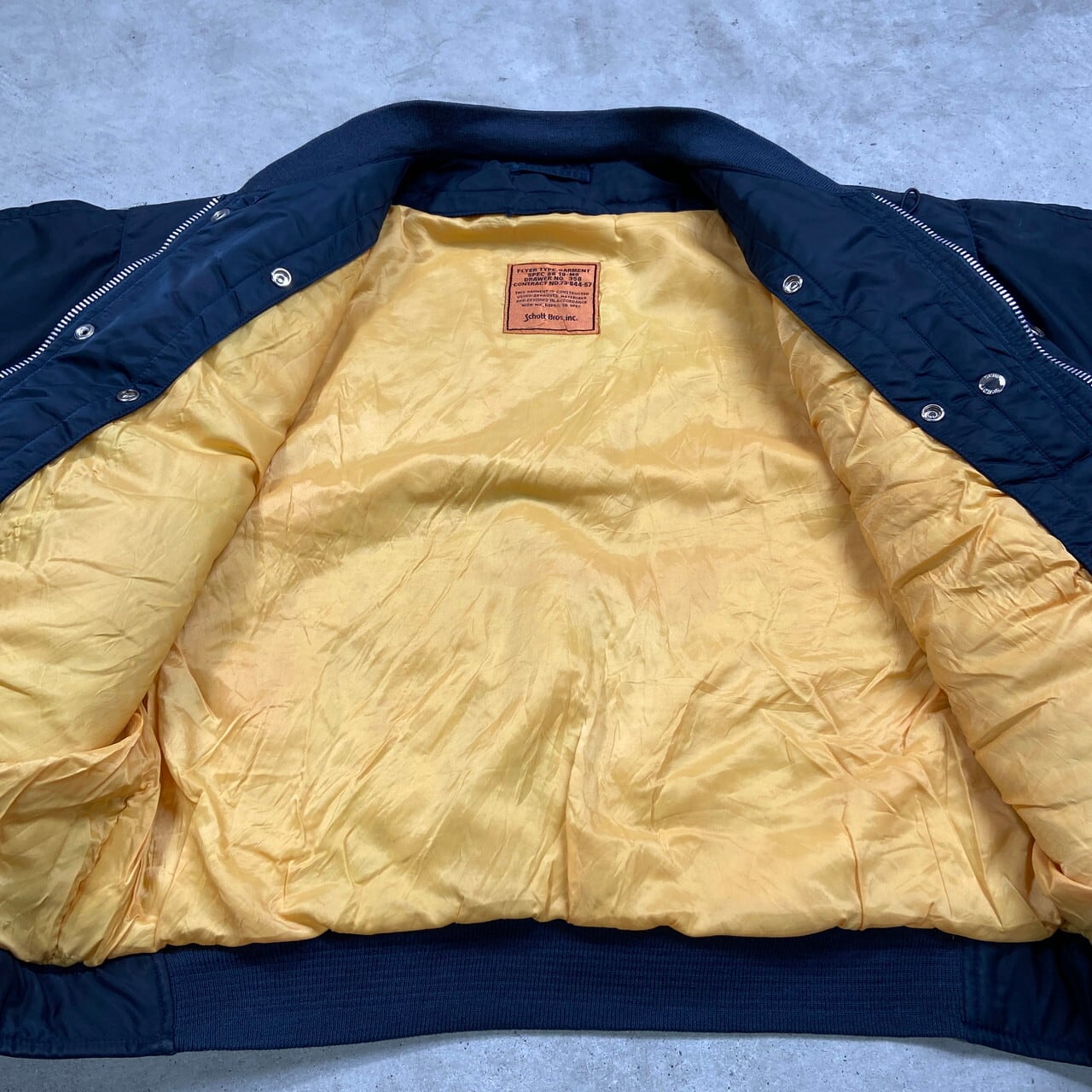 schott MA-1フライトジャケット 2XL オリーブ新品 9508 - Nylon MA-1 Jacket – Schott N.Y.C.