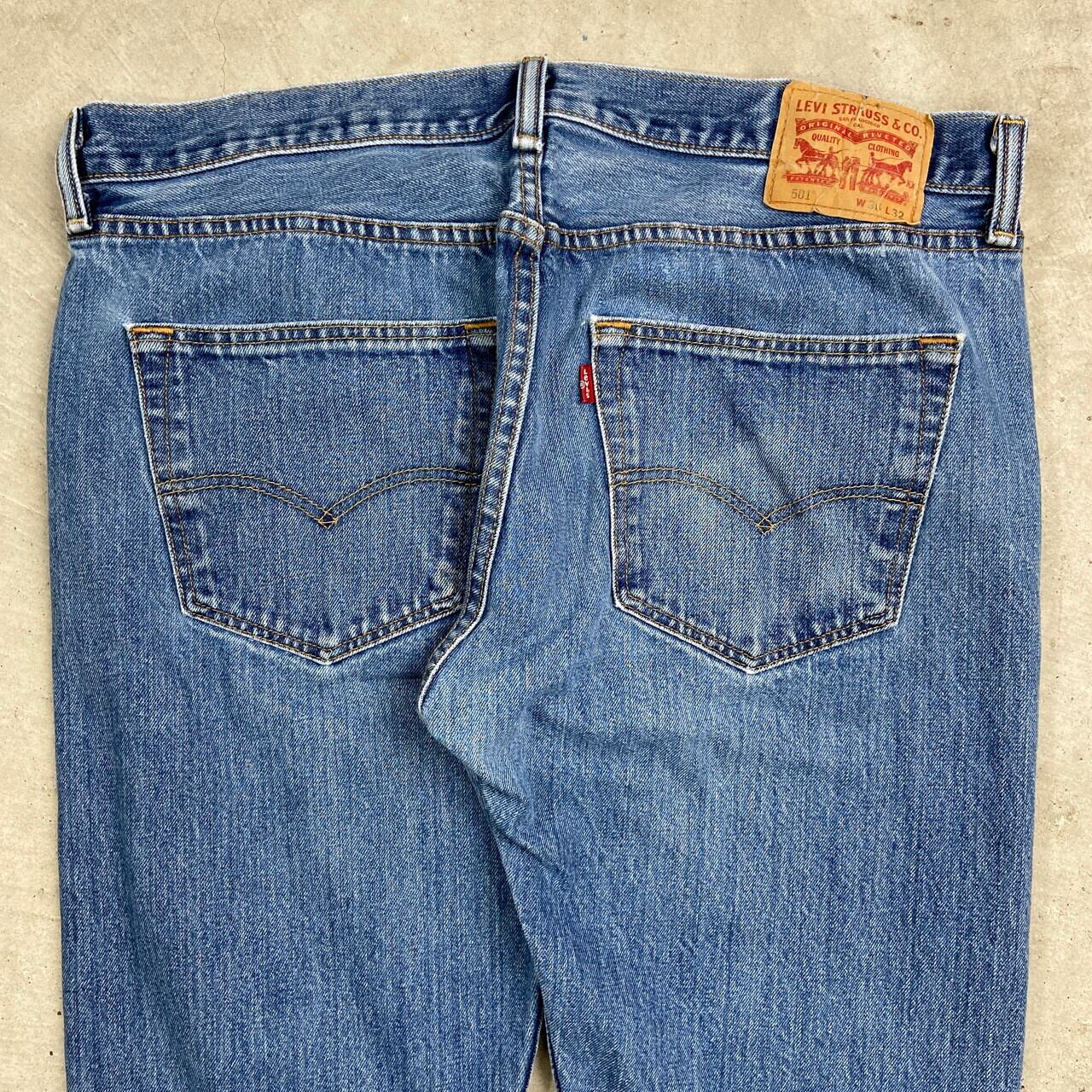 Levi's 501 ダークブルーデニム W36 L32 値段交渉あり Levi's/リーバイス BLUETAB(TM) 80S 501(R) ジーンズ ダークインディゴ