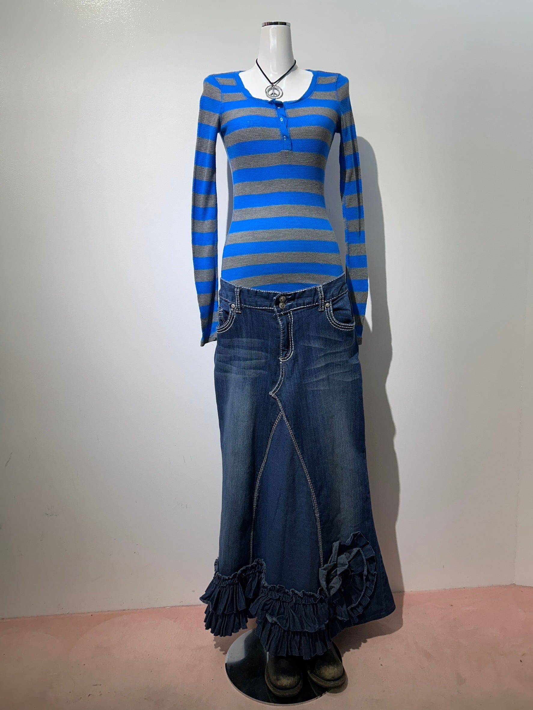 Denim skirt