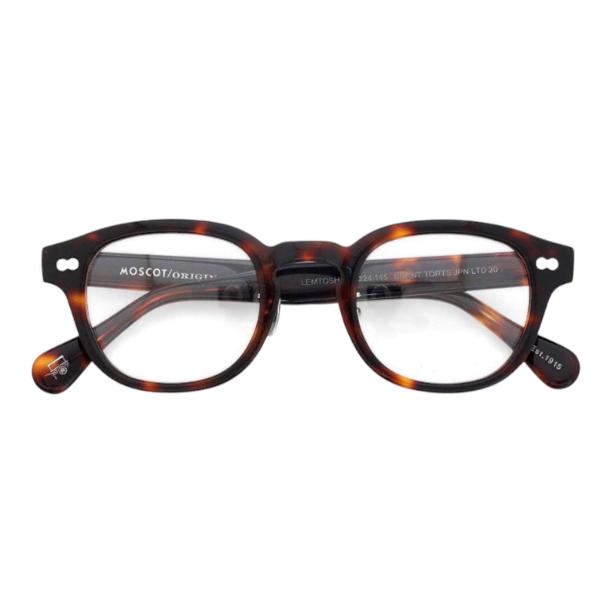 MOSCOT(モスコット) LEMTOSH"BURNT TORTS 46 JPN LTD 20"