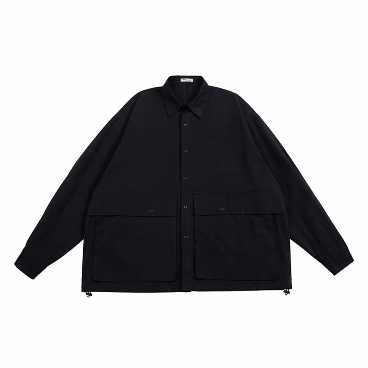 Button-down drawcord shirt 0302 - 15