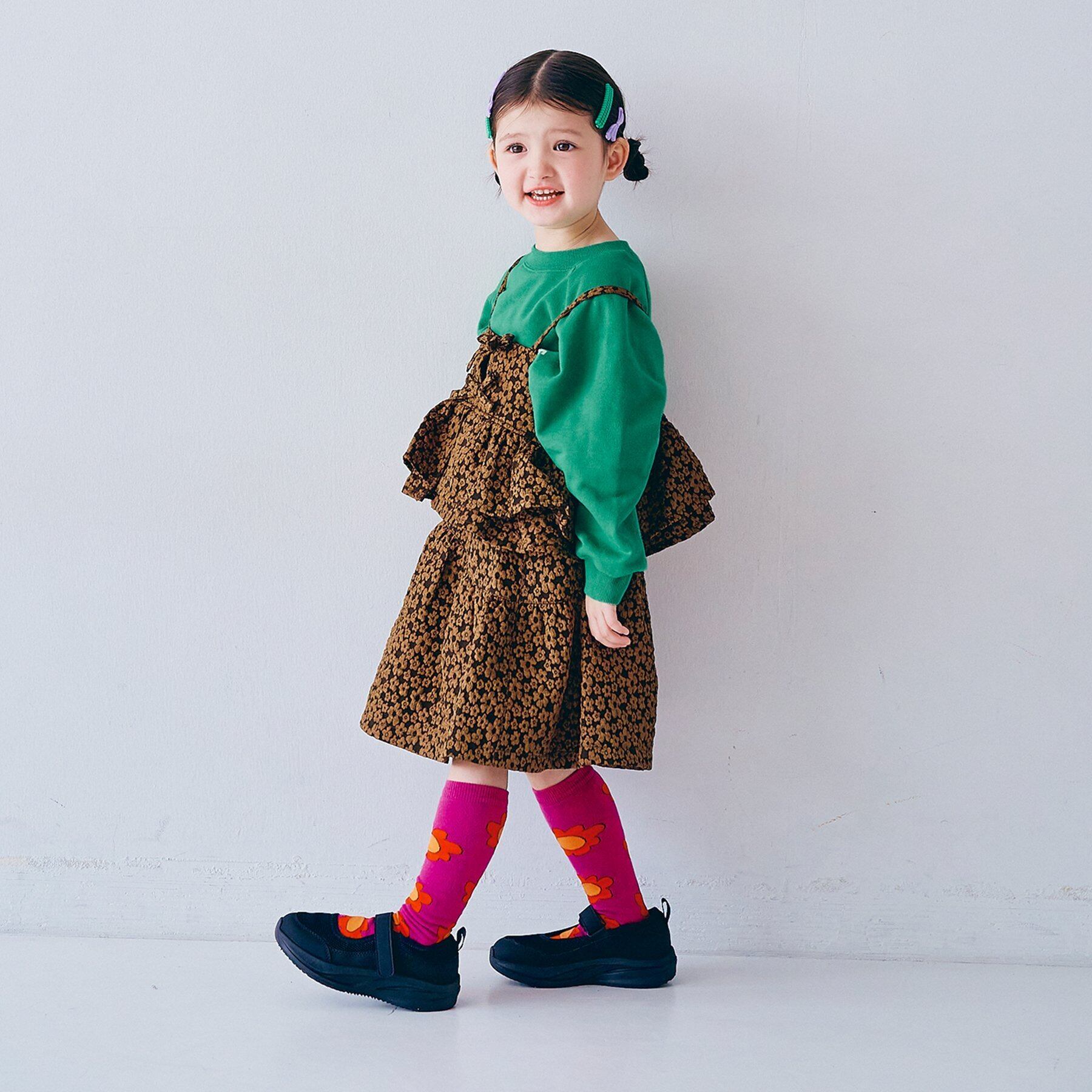 【26AW】3WAYジャガードジャンパードレス (80/90/100/110/120/130/140)