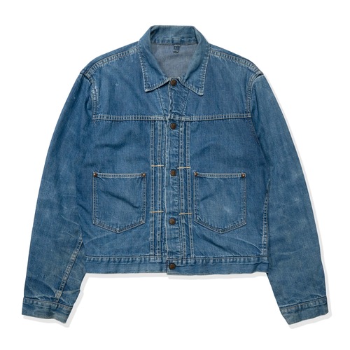Store brand 50-60s plain weave denim jacket
