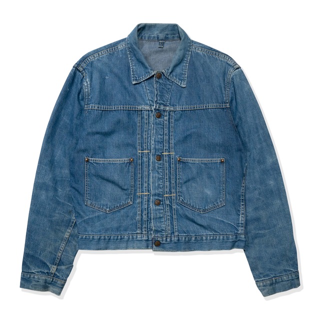 Store brand 50-60s plain weave denim jacket