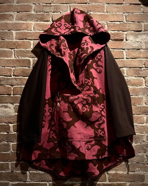 【Caka act3】European Pattern Vintage Loose Pullover Jacket