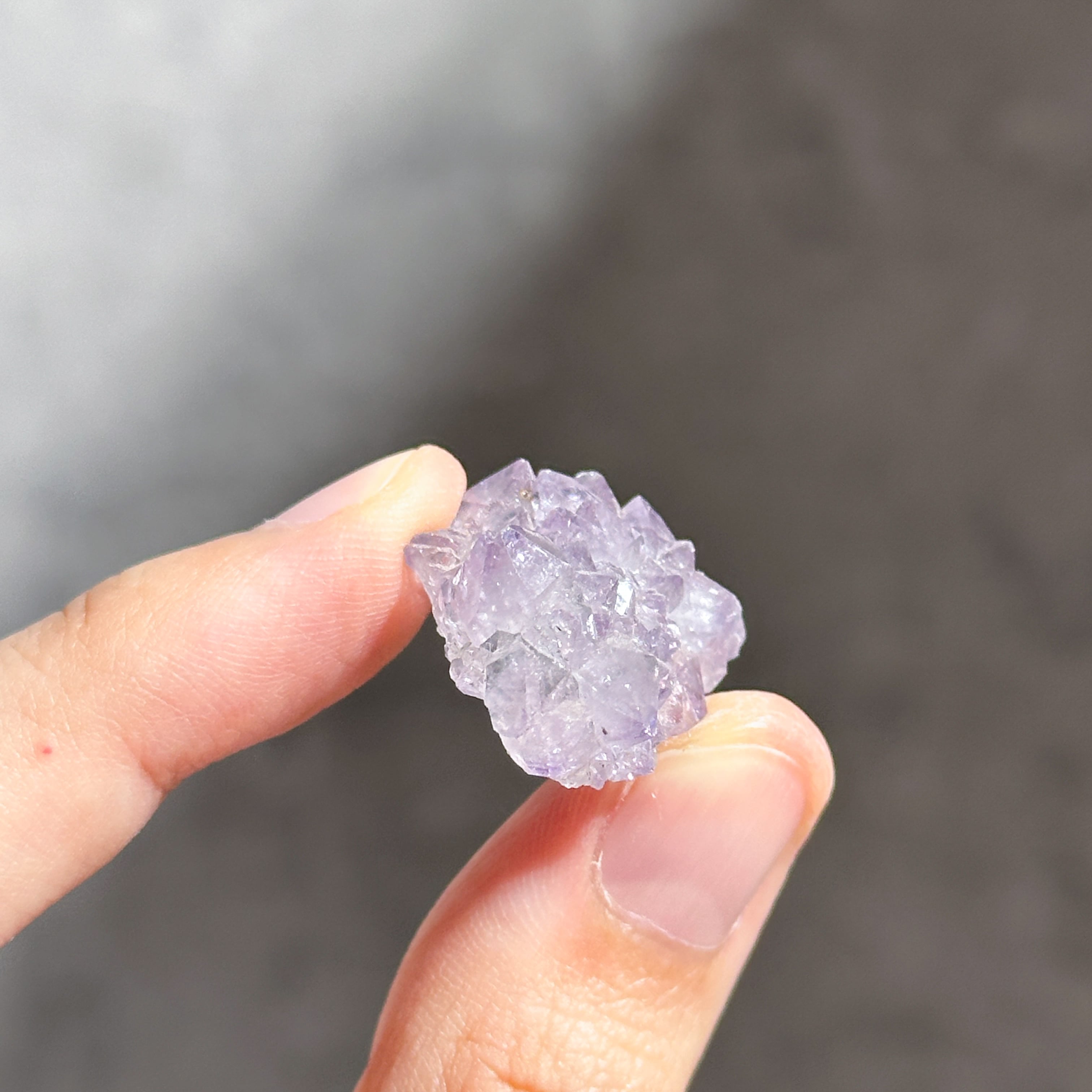 ウルグアイ産フラワーアメジスト 原石72◇ Flower Amethyst ◇天然石