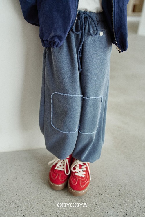 COYCOYA［取寄］patch lip pocket  sweat pants 26autumn