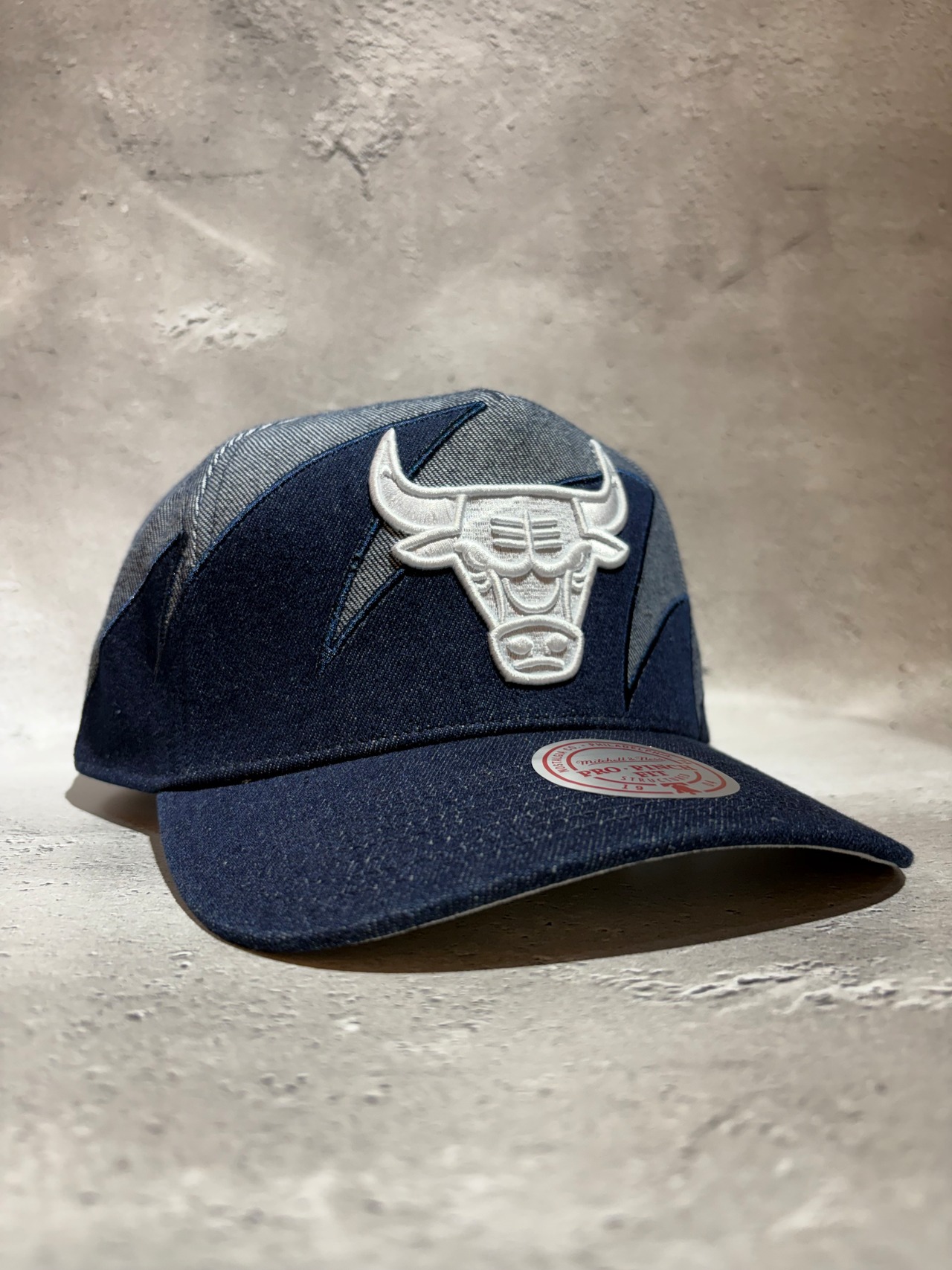 Mitchell&Ness/ミッチェルアンドネス NBA シカゴ・ブルズ デニム キャップ
