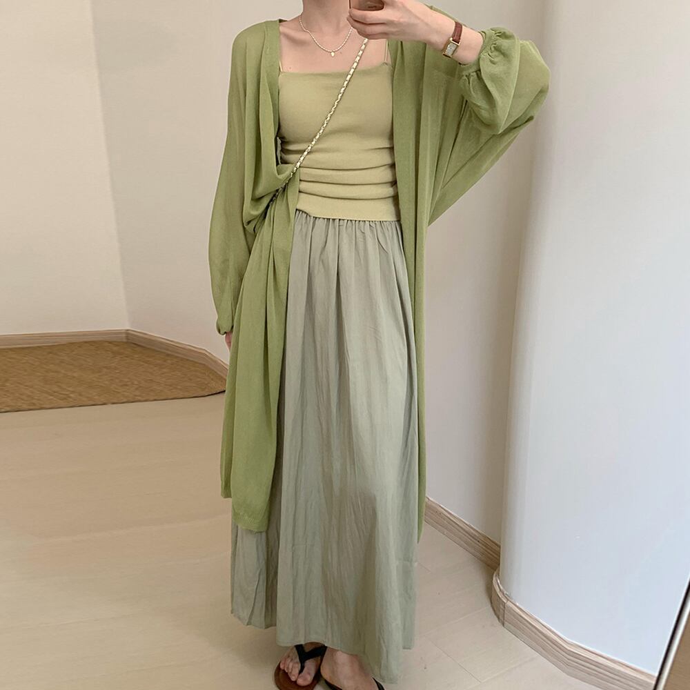 ニット カーディガン レディース 春夏 透け感 アウター 羽織り きれいめ 大人 かわいい おしゃれ ライトアウター シアー トッパー 大人可愛い 大人女子