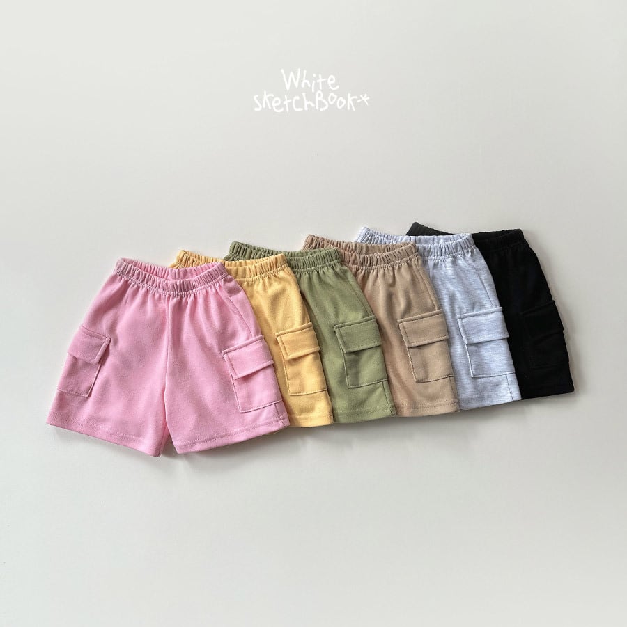 cargo shorts【whitesketchbook】※5月中旬〜5月下旬発送予定