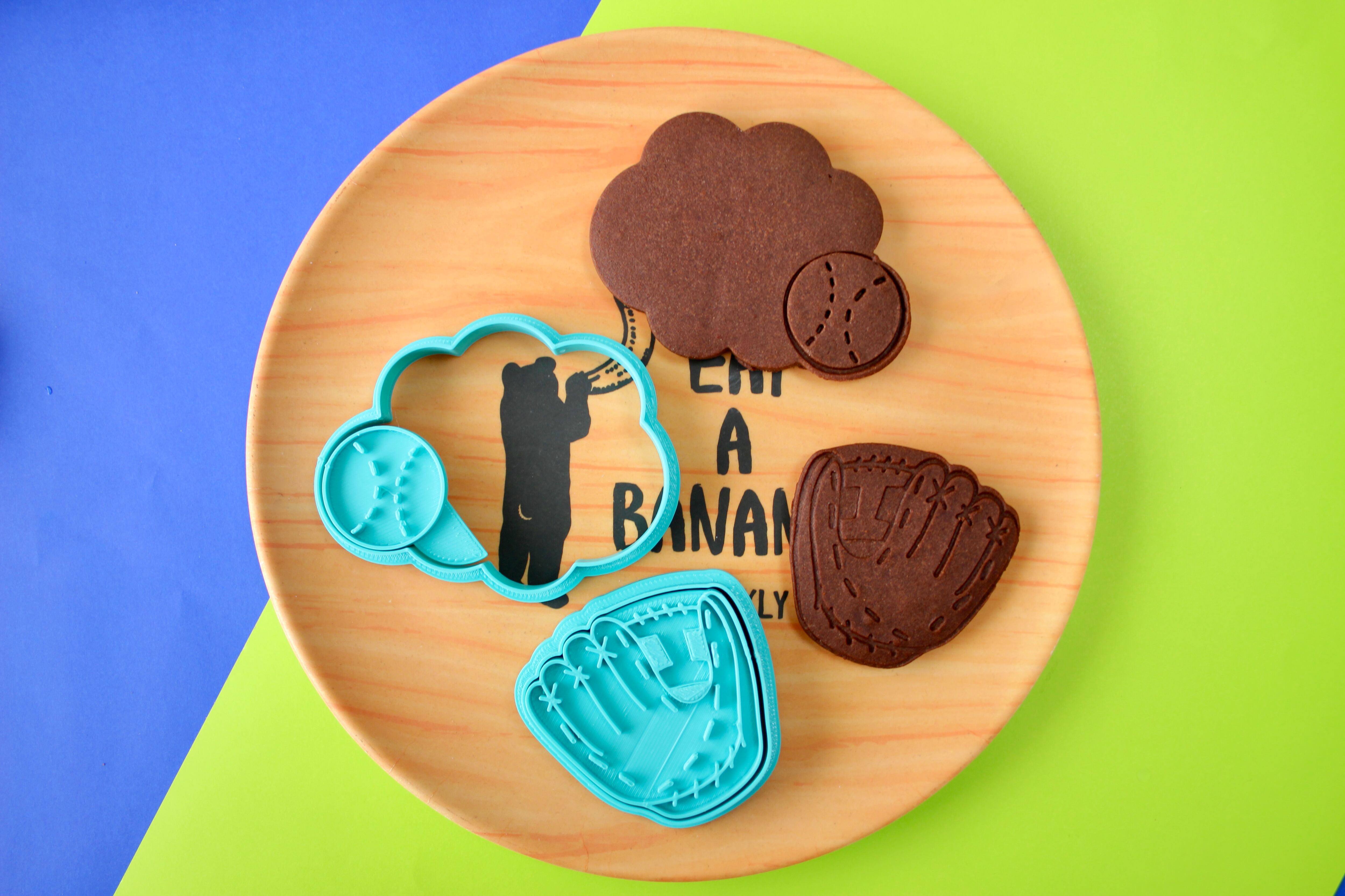 クッキー型専用 野球】部活応援！ クッキー型 | Cookies Stamp
