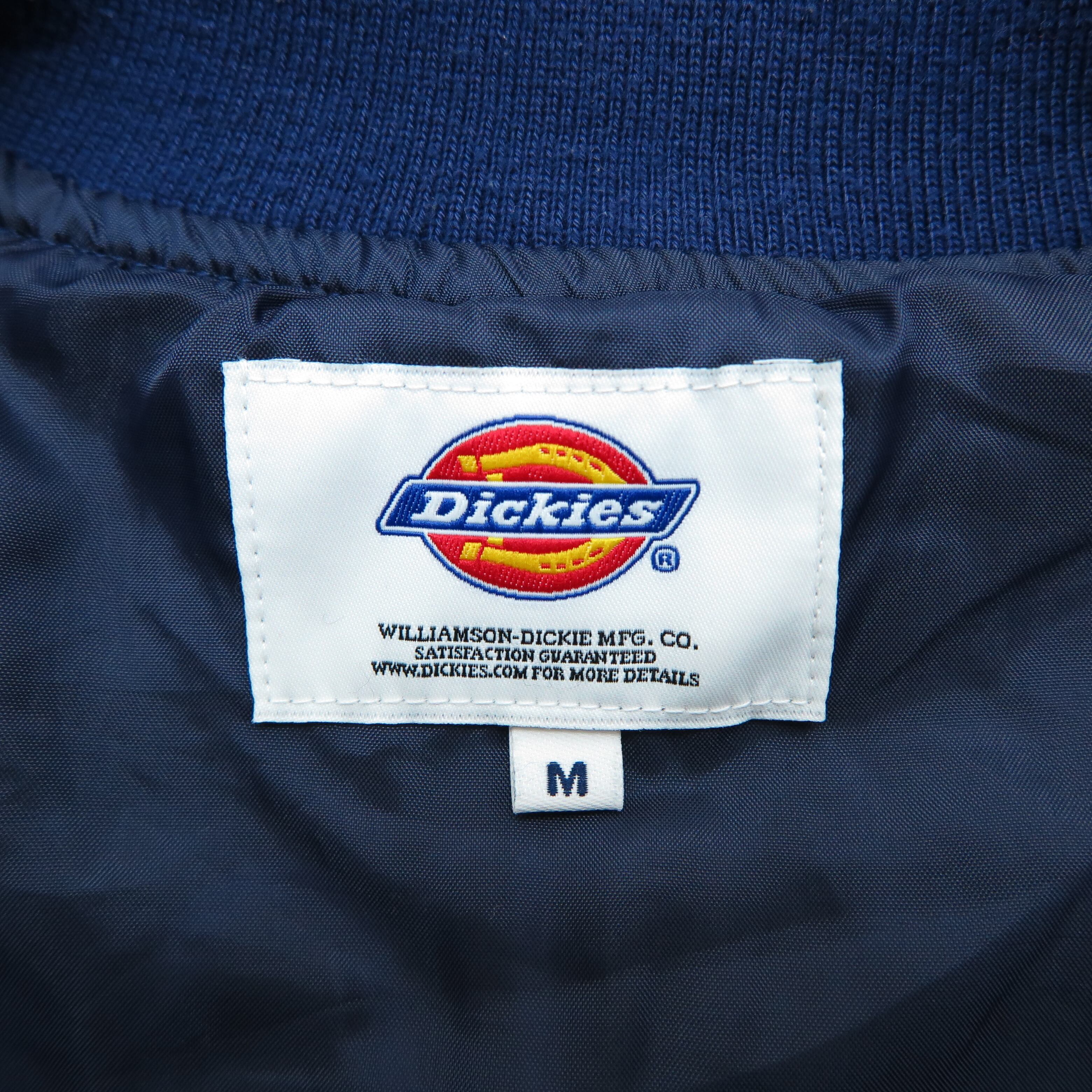 ディッキーズ　dickies ジャケット　フルジップ　刺繍　ネイビー　LO11