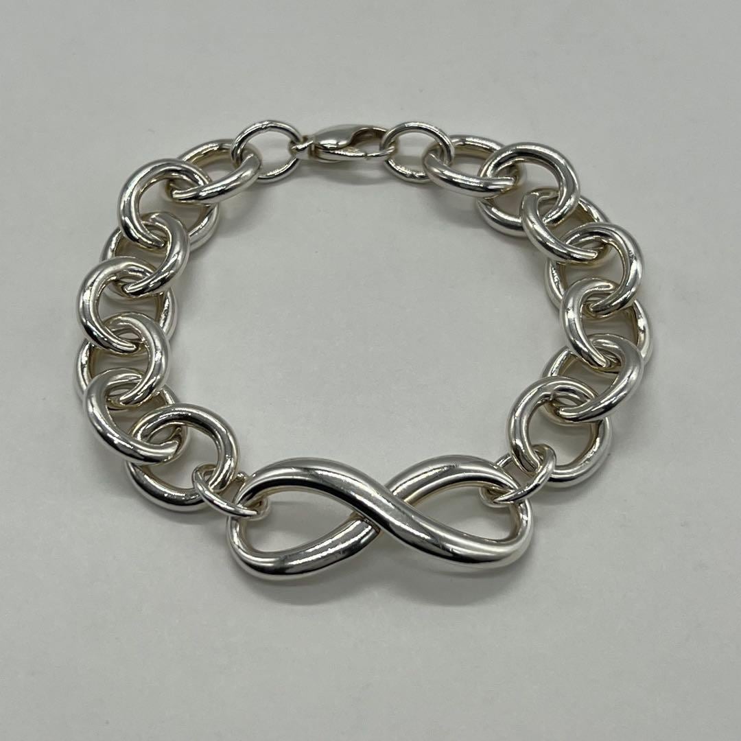 ティファニー TIFFANY インフィニティ チェーンブレスレット Ag925