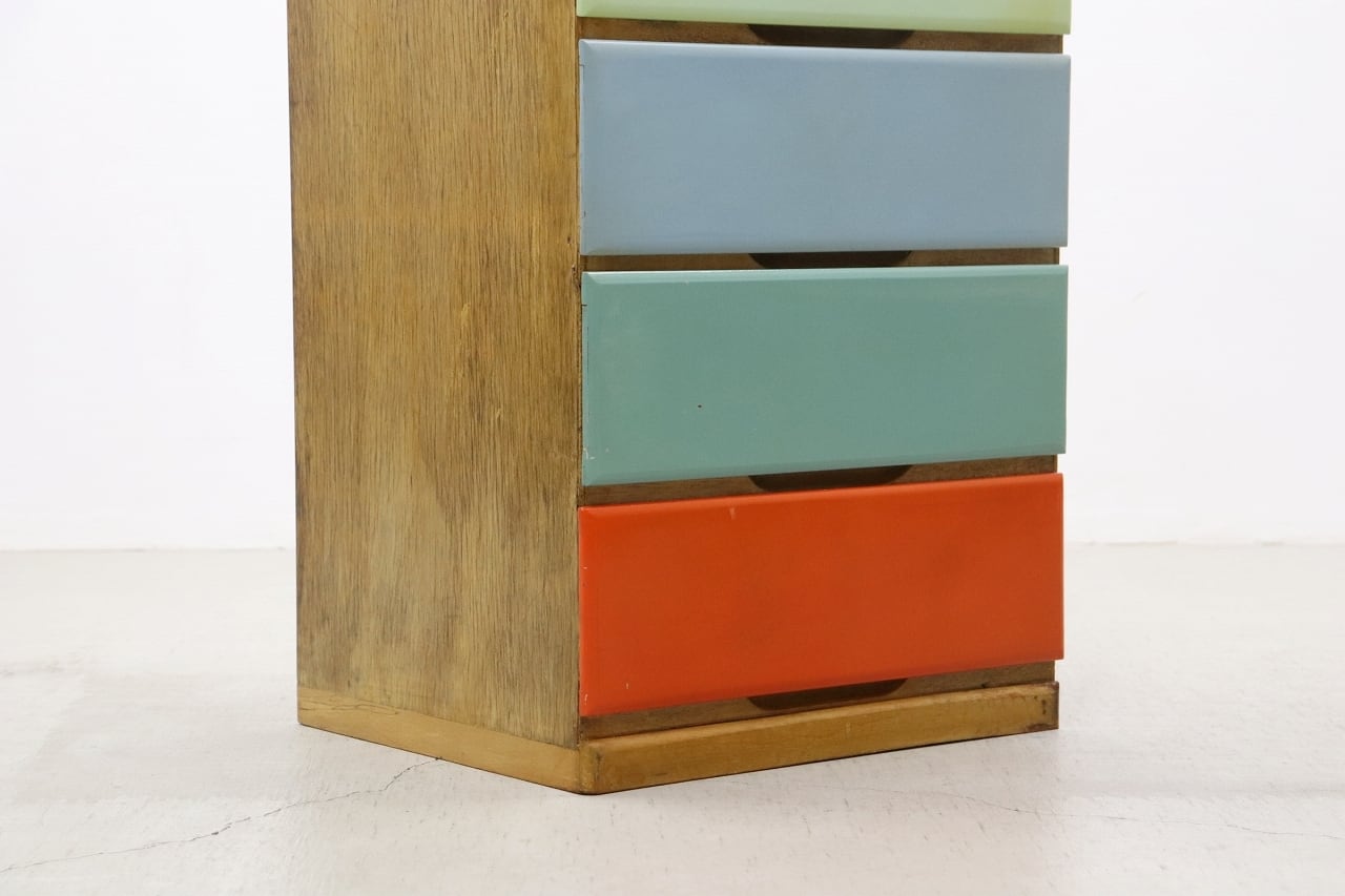 沼津店】 レトロ ポップ カラフル チェスト 箪笥 たんす 収納 仕分け
