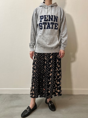 CU2-11 USED SWEAT HOODIE "PENN STATE" -GRAY-
