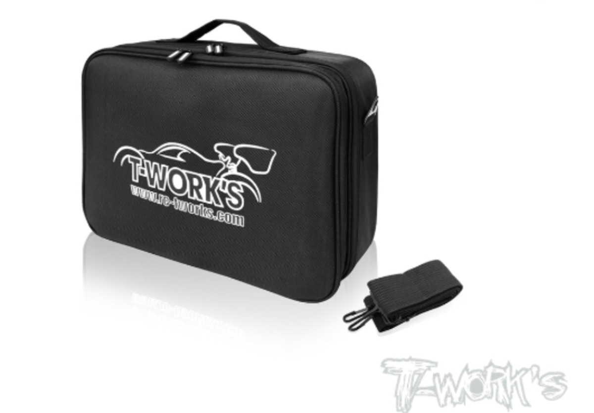 T-Work's TT-075-F-L ハードケースパーツバッグ・L | GB ラジコン