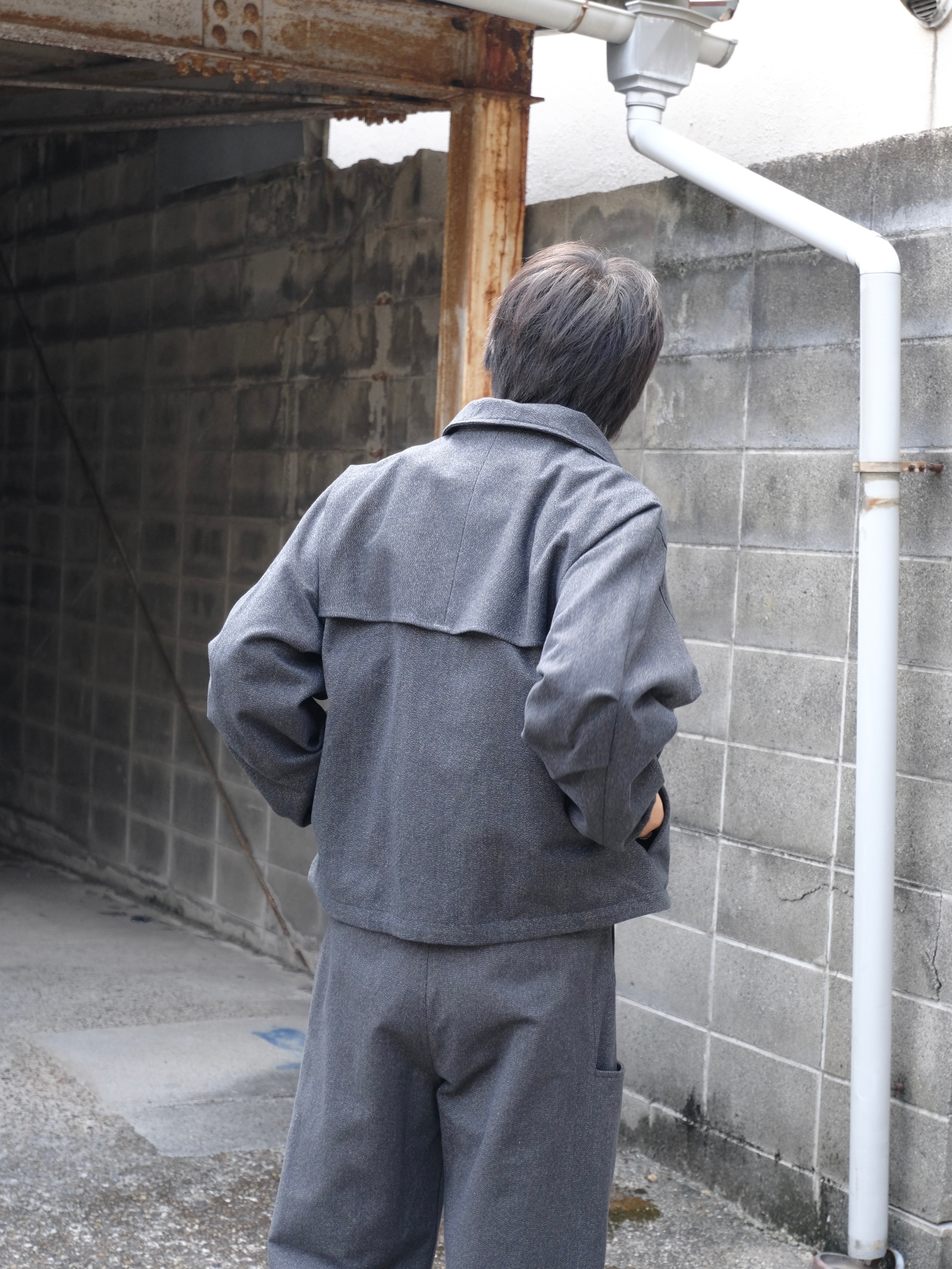 ENCOMING】 FRONT ZIP BLOUSON | THE OUR