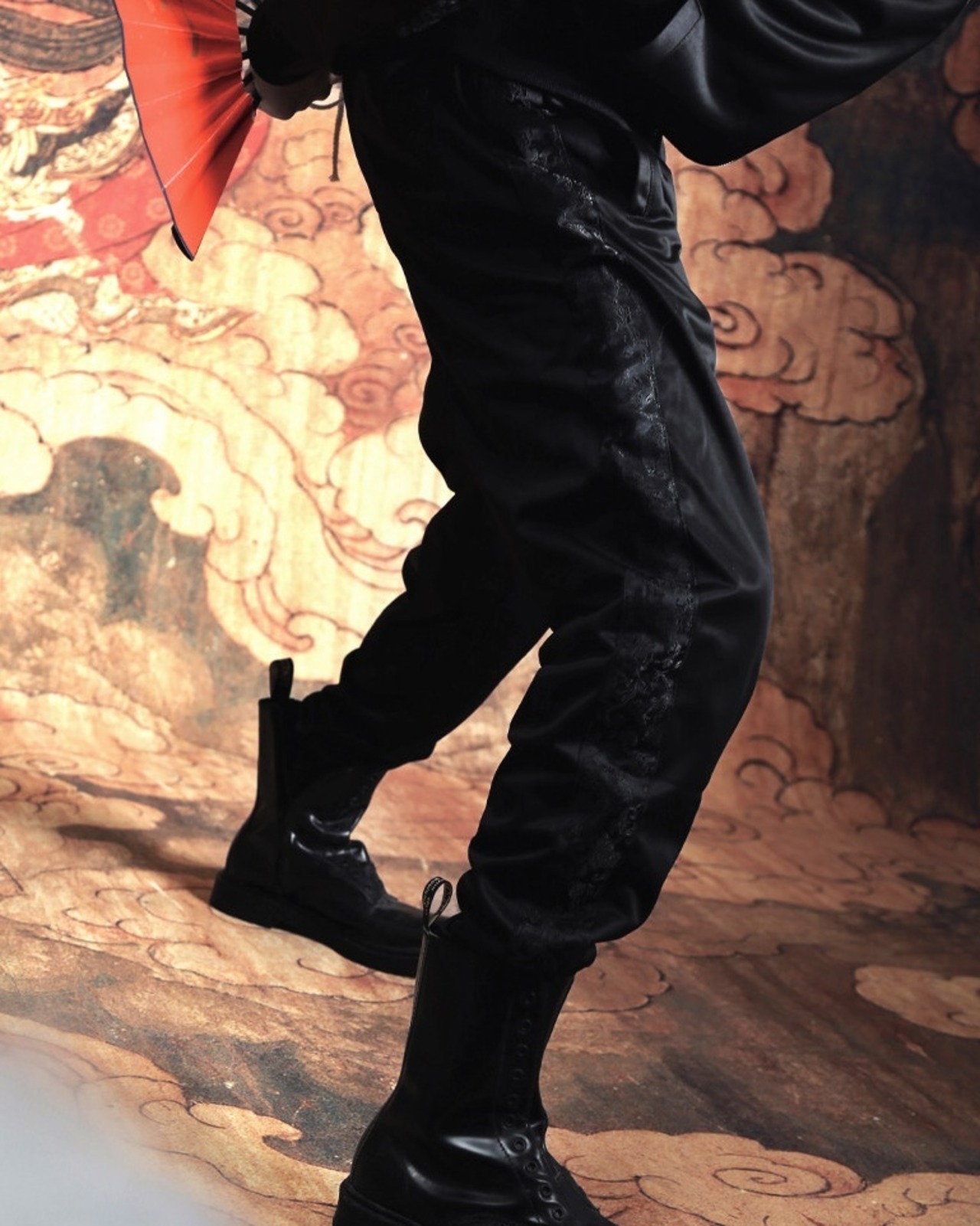 Dragon Casual Straight Leg  pants【G1081】