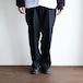 BAUTH "TWILL TROUSERS (BLACK)"